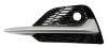 Grille pare chocs avant gauche pour NISSAN QASHQAI 2017-2021, avec trous capteur, profile chromée argent, Neuve