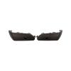 Kit moulures droit et gauche pare chocs arrire pour RENAULT TWINGO II phase 1, 2007-2011, trous radar, noirs, Neufs