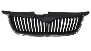 Grille pour SKODA YETI phase 1 2009-2013, avec moulure chromee, Neuve