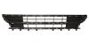 Grille calandre centrale infrieure pour VOLKSWAGEN POLO VI phase 1 2017-2021, noire, moulure chrome, Neuve