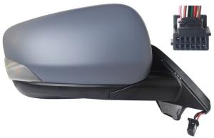 Rétroviseur droit pour RENAULT KANGO III phase 1 depuis 2021, électrique, chauffant, avec feu, avec sonde, asphérique, 9 broches, Neuf