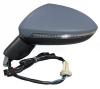 R�troviseur gauche electrique pour VOLKSWAGEN GOLF SPORTSVAN phase 1 2014-2016, d�givrant, rabattable, avec feu, coque � peindre, Neuf