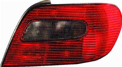 Feu arrière droit pour CITROËN XSARA ph. 1 1997-2000, rouge fumé, Mod. Berline, Neuf