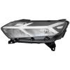 Phare Optique avant gauche électrique pour DACIA JOGGER depuis 2021, H7+PY21W, avec feu diurne à LED, profils chromés Neuf