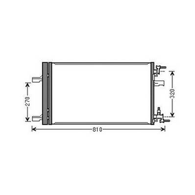 Condenseur de Climatisation pour OPEL ASTRA J 2010-2012, OEM: 23333680, Neuf