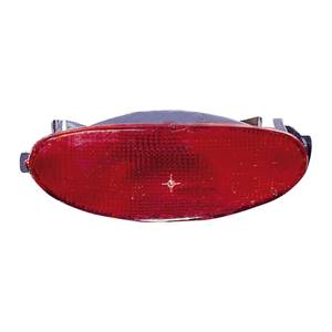 Feu antibrouillard arrière pour PEUGEOT 206 CC, 2000-2007, central, pare chocs arrière, Neuf 