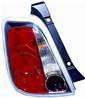 Feu arrire gauche pour FIAT 500 phase 1, 2007-2015, contour chrom, Neuf