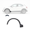 élargisseur contour d'aile avant gauche pour FIAT 500X 2018-2023, Noir, Neuf