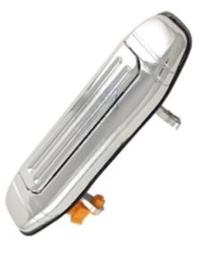 Poignee de porte exterieur avant gauche pour MITSUBISHI PAJERO III phase 1, 1991-1996, chromee, Neuve