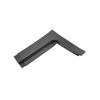Moulure longeron de porte droite pour OPEL MOKKA I 2013-2016, partie arrire, noire gaufre, Neuve