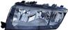 Phare Optique avant gauche pour SKODA FABIA I ph. 1 2000-2004, H7+H3, Corps noir, Mod. Junior, Neuf