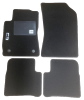 Kit 4 Tapis de sol Auto pour CITROEN C3 depuis 2016, sigle C3, avec CLIPS, moquette noire, Neuf