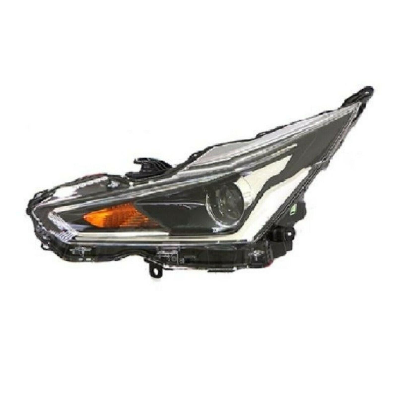 Phare Optique avant gauche à LED pour Toyota Aygo II Phase 2 20182022, H1R2-P21W, avec prédisposition pour réglage électrique, Neuf