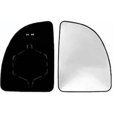 Miroir Glace rétroviseur droit pour FIAT DUCATO II phase 2, 2002-2006, verre supérieur, à clipser