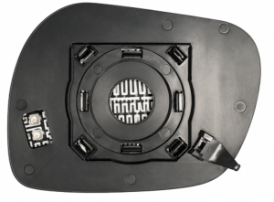 Miroir Glace rétroviseur gauche pour TOYOTA RAV4, 2006-2009, dégivrant, Neuf