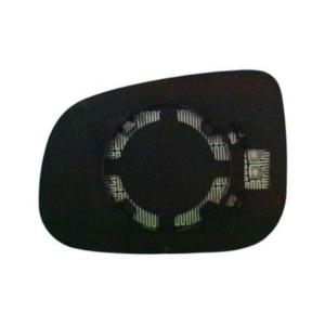 Verre de rétroviseur droit pour VOLVO S40/V50 2007-2012, asphérique, thermique, chromé, Mod. de 2010, Neuf