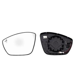 Miroir Glace de rétroviseur extérieur gauche pour CITROËN C4 CACTUS phase 2, 2018-2020, BLIS, dégivrant, avec support de fixation, neuf