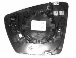 Miroir Glace de rétroviseur gauche pour SKODA KAROQ 2017-2022, dégivrant, BLIS, Neuf