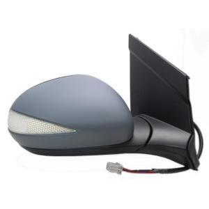 Rétroviseur gauche électrique pour HONDA CIVIC VIII 3/5 portes 2006-2012, dégivrant, feu clignotant, Mod. R-TYPE, rabattable électriquement, Neuf à peindre