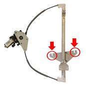 Lève vitre électrique avant droit pour JEEP CHEROKEE 2001-2005, avec moteur, Mod. 5 portes, Neuf