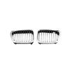 Grille de radiateur avant gauche pour BMW Serie 3 E46 COUPÉ, 1999-2001, chromée, Neuve