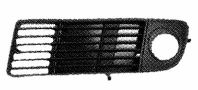 Grille de calandre gauche pour AUDI A6 II ph. 2 2001-2004, trou antibrouillard, Neuve