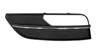 Grille de calandre gauche pour AUDI A3 III ph.1 SPORTBACK 2012-2016, noire & chrome, trou AB