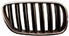 Grille de radiateur droite pour BMW X3 E83 2006-2010, chrom titane grise fonc, Neuve