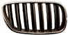 Grille de radiateur droite pour BMW X3 E83 2006-2010, chromé titane grise foncé, Neuve