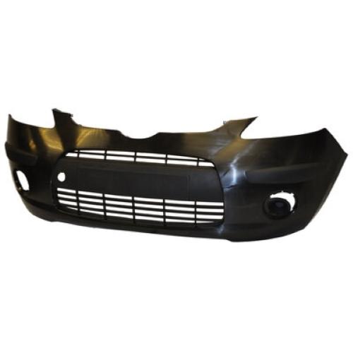 Pare chocs avant pour HYUNDAI i10 2007-2009, Neuf à peindre avec grille, moulures, bouchons A.B.