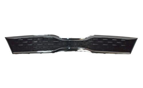 Grille radiateur pour KIA PICANTO depuis 2017, noir, avec cadre chromee, Neuve