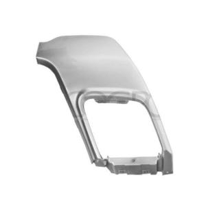 Cadre du tuyau d'échappement arrière droit pour LAND ROVER EVOQUE phase 1 2011-2015, argenté, Neuf