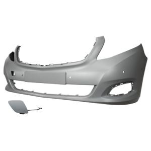 Pare chocs avant pour MERCEDES CLASSE V III (W447) 2014-2019, trous radar et feux antibrouillard, Neuf à peindre
