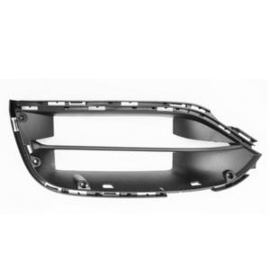 Grille pare-chocs avant gauche pour MERCEDES CLASSE C phase 2, 2018-2021 (W205), avec trous moulures, noire, Mod. AMG, Neuve