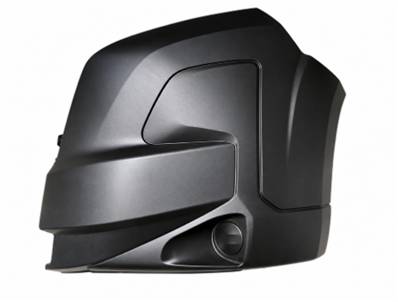 Crosse avant gauche pour PEUGEOT BOXER III phase 1 depuis 01/2024, noire, sans antibrouillard, Neuve