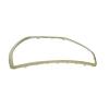 Enjoliveur grille calandre centrale pour PEUGEOT 208 ph.1, 2012-2015, à peindre, pare chocs avant