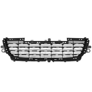Grille centrale inférieure pare chocs avant pour PEUGEOT 2008 Phase 2, 2016-2019, noire, neuve