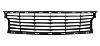 Grille de calandre centrale pour RENAULT SCENIC/X-MOD 2012-2013, Noire, Neuve