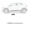 Profil sous porte avant gauche pour RENAULT CAPTUR II 2020-2024, chromé, Neuf