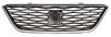 Grille radiateur pour SEAT IBIZA IV  phase 3 2015-2016, noire, avec moulure chromé, Neuve 