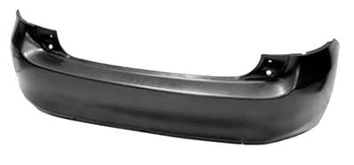 Pare chocs arrière pour TOYOTA AURIS 2007-2012, Noir, Neuf