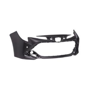 Pare-chocs avant pour TOYOTA COROLLA depuis 2023, noir lisse, avec 2 sièges PDC et trous lave-phares, Neuf à peindre