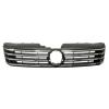 Grille radiateur centrale pour VOLKSWAGEN PASSAT B7 2011-2014, Chrome Noire, Neuve
