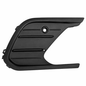 Grille pare-chocs avant droite pour VOLKSWAGEN POLO VI phase 2 depuis 2021, noire, Neuve