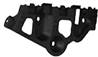 Support arrire gauche pour DACIA SANDERO II STEPWAY, 2012-2016, bride fixation pare chocs arrire