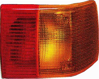 Feu arrière extérieur droit pour AUDI 80 B3 1986-1991, orange, Neuf