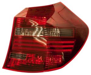 Feu arrière droit pour BMW SERIE 1 E87N de 2007 à 2011, noir, rouge et fumé, BLACK LINE, Neuf