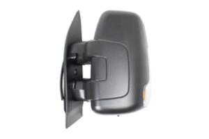 Rétroviseur gauche manuel pour IVECO DAILY 2019-2023, convexe Mod. bras court, 2 PIN, noire, Neuve