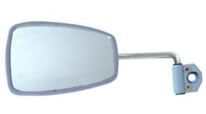 Rétroviseur gauche manuel pour CITROEN 2CV depuis 1954, coque grise, Neuf