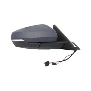 Rétroviseur droit pour AUDI A1 II depuis 2018, électrique, dégivrant, rabattable, convexe, coque à peindre, avec clignotant, mémoire, avec BLIS, câblage 12+2 PIN, Neuf